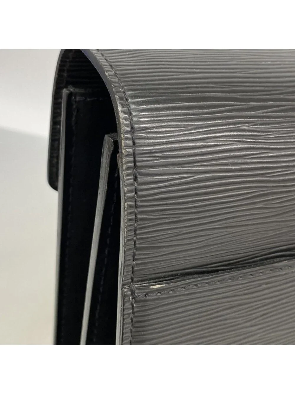 Louis Vuitton Business Bag Epi Serviette Ambassador Noir